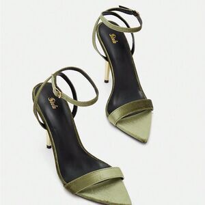High heel open toe